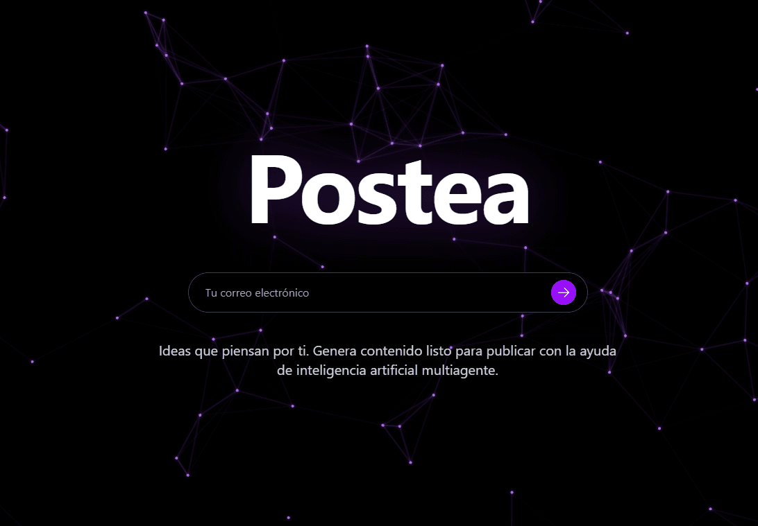 Logo de Postea